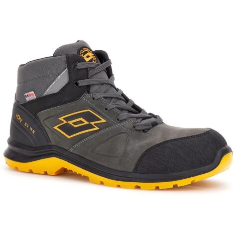 Scarpe antinfortunistiche alte Lotto HIT 250 MID S3 SRC WR HDry - 42 - Grigio