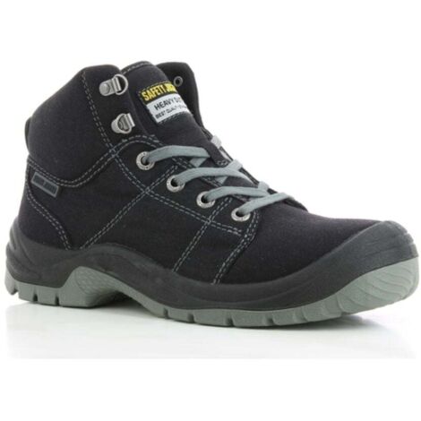 Scarpe antinfortunistiche alte Safety Jogger Desert S1P SRC Nero 38