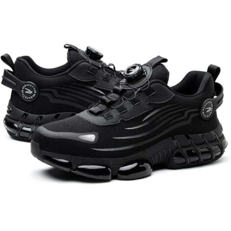 Scarpe antinfortunistiche antischiacciamento e antiperforazione, scarpe antinfortunistiche con lacci rotanti, scarpe antinfortunistiche traspiranti in tessuto, scarpe sportive