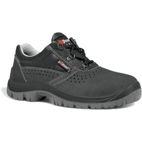 Scarpe antinfortunistiche bassa da lavoro antiperforazione acciaio suola PU pelle scamosciata traspirante S1P SRC - 42