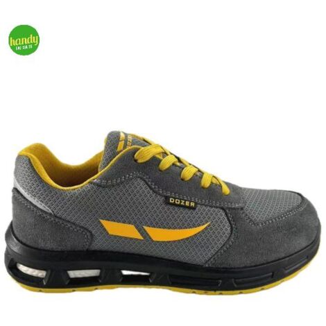 Scarpe antinfortunistiche basse Dozer Monkey S1 scamosciate grigio Tg 41