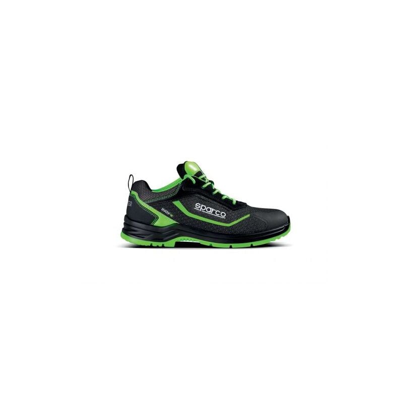 Image of Scarpe forester S3 nero verde fluo tg 39 - Sparco