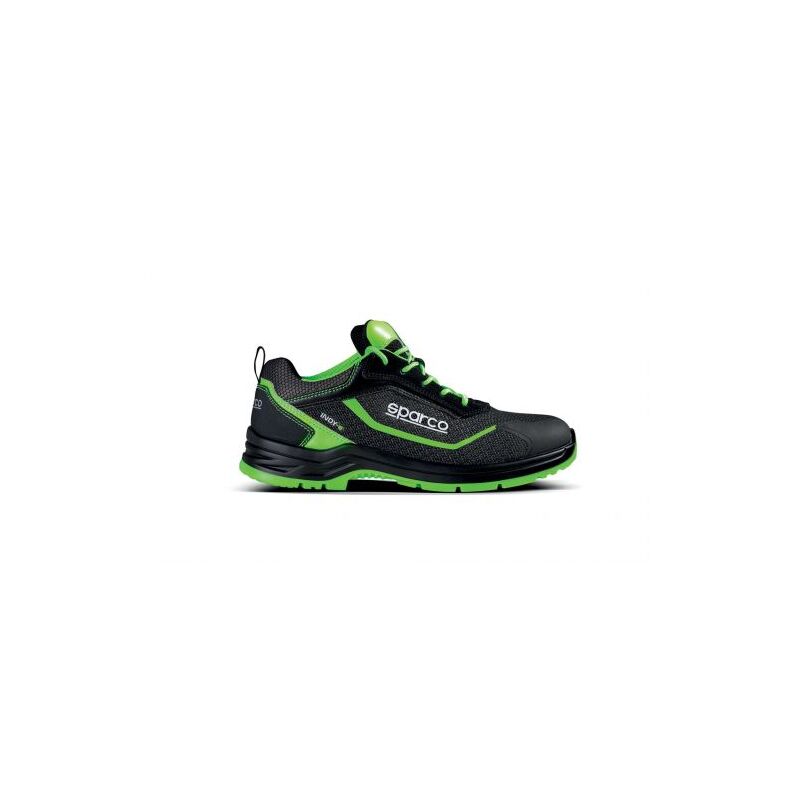 Image of Scarpe forester S3 nero verde fluo tg 36 - Sparco