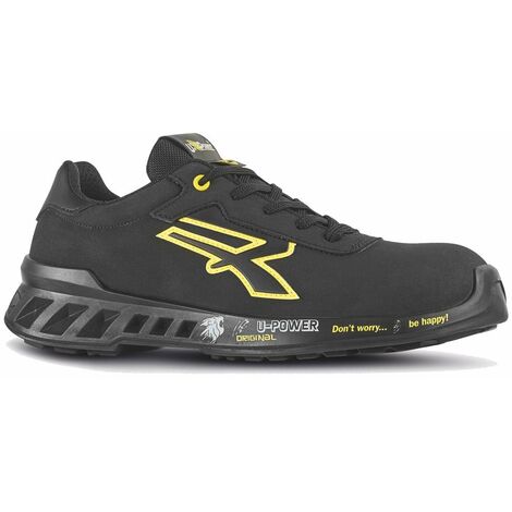 Scarpe antinfortunistiche basse U-Power Bart S3 SRC CI ESD - 45 - Nero