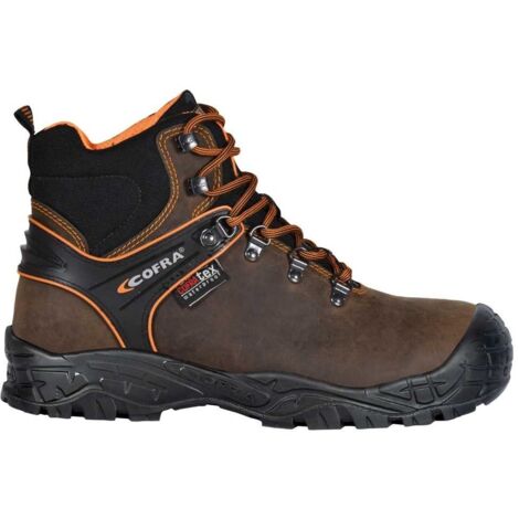 Scarpe Antinfortunistiche Cofra Ande S3  Water Resistant Marrone 44