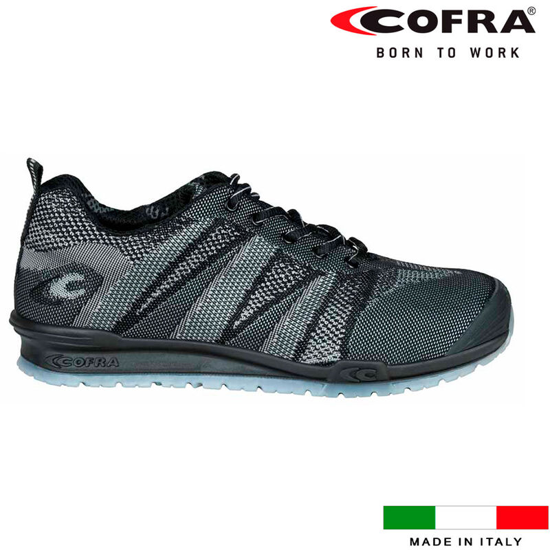 Image of Scarpe antinfortunistiche Cofra Fluent Black/Black S1 p src - 43 - Giallo