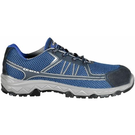 Scarpe antinfortunistiche Cofra Trapezius S1P SRC -Blu-38 OUTLET