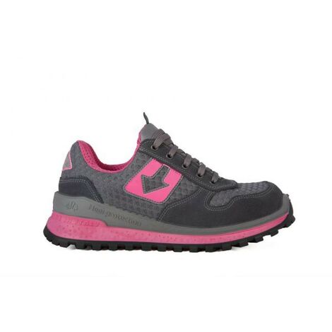 Estive S1 SRC Knit Scarpe Antinfortunistica Leggero Anti Statico Scarpe da Lavoro Puntale in Acciaio Scarpe L8038 Scarpe Antinfortunistiche Donna