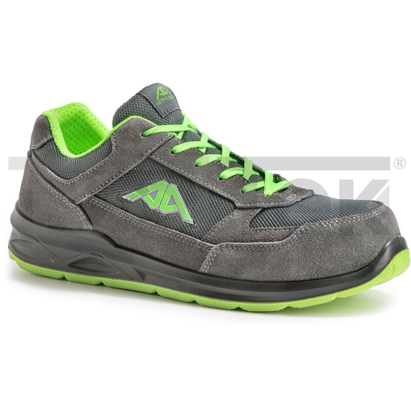 Image of Tooltek - scarpe antinfortunistiche da lavoro active gear a-look low green, 44