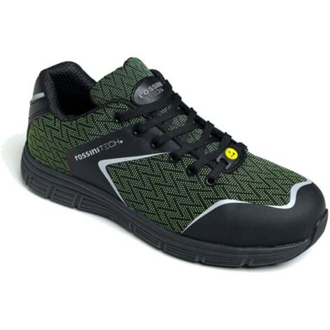 Scarpe antinfortunistiche da lavoro Rossini Kripton Green S3S SR ESD - 40