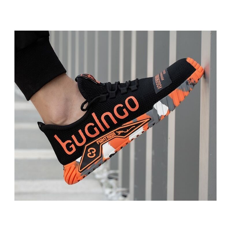 Image of Scarpe antinfortunistiche da uomo, vecchie scarpe da lavoro anti-sfondamento, antiforatura, leggere e traspiranti, scarpe antinfortunistiche con