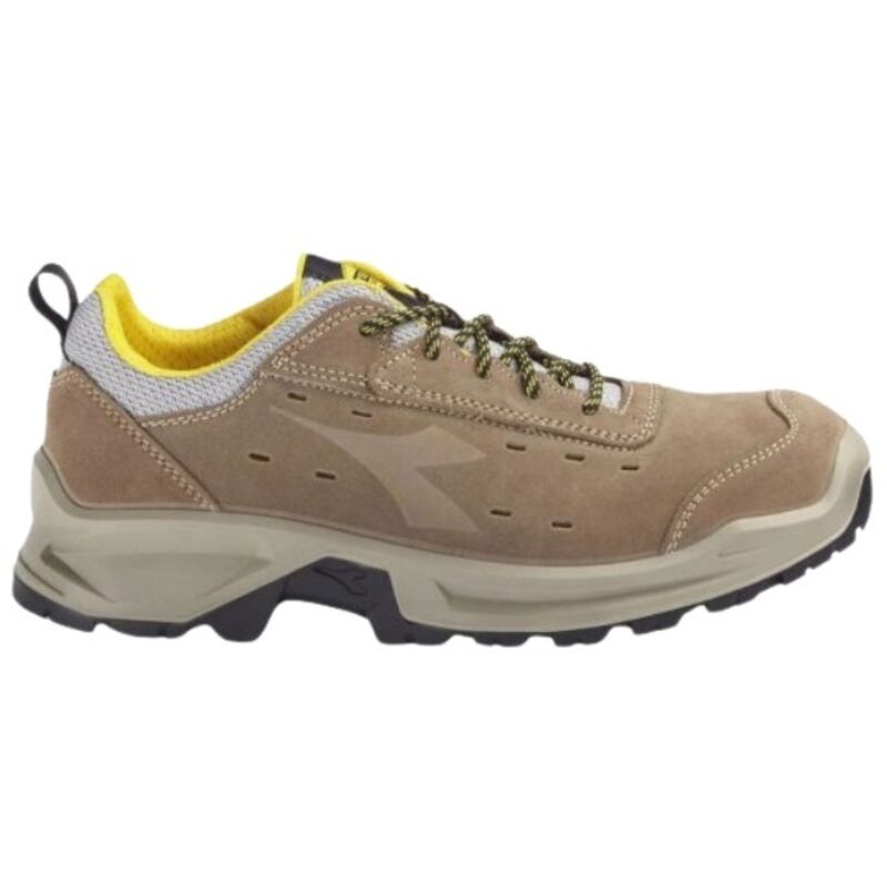Cross Country Low S1p Src Sicherheitsschuhe - 46 Eu - Beige - Diadora