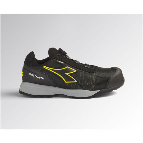 Scarpe antinfortunistiche Diadora Glove MDS Matryx Quick Low S3 HRO SRC ESD - 48 - Nero