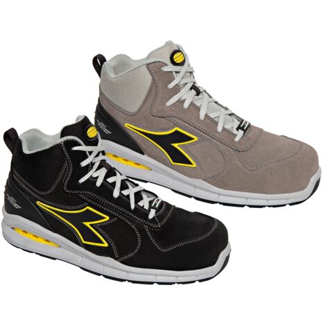 Scarpe antinfortunistiche Diadora Run Net Airbox Geox Mid S3 SRC - 41 - Nero
