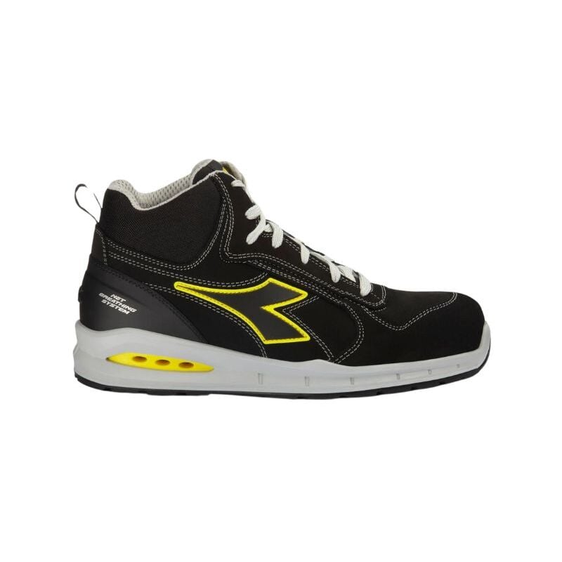 Chaussure de sécurité montante noire Diadora utility run net ab mid S3S fo sr - 181149C0200 42