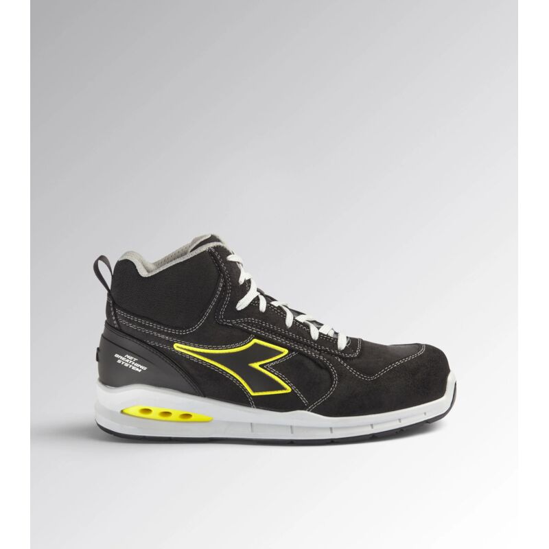 Chaussure de sécurité montante noire Diadora utility run net ab mid S3S fo sr - 181149C0200 40