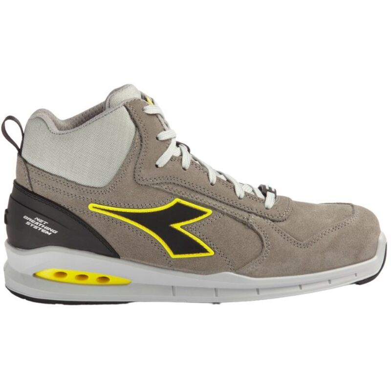 Chaussures de sécurité montantes Diadora run net S3 src Gris 35