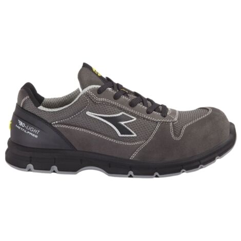Scarpe antinfortunistiche Diadora Run Text Low Met Free S1PL FO SR ESD - 44 - Grigio