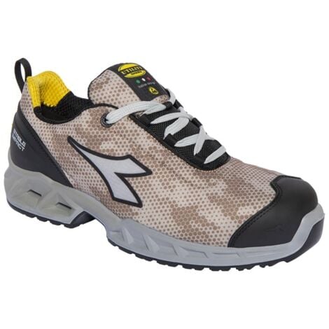 Scarpe antinfortunistiche Diadora Shark Stable Impact Low S1P SRC ESD Beige - 35 - Fango