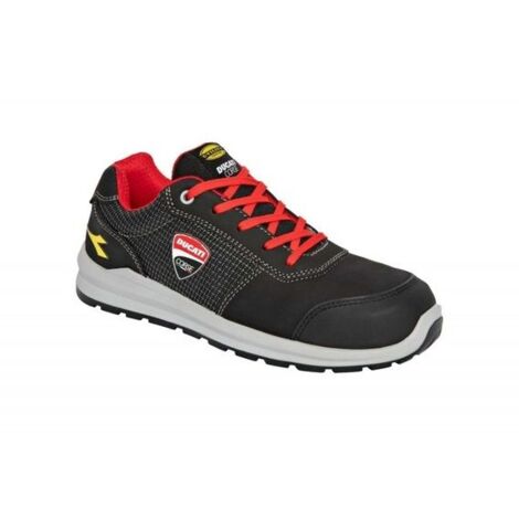 Scarpe Antinfortunistiche Diadora Speedy Race Low S3S FO SR SC Nero-Grigio - 701.181703 - size 40000000