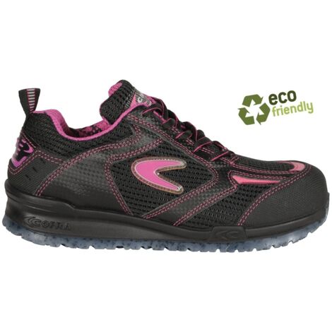 Scarpe Antinfortunistiche Donna Cofra Eva S1PS Nero/Fuxia 38