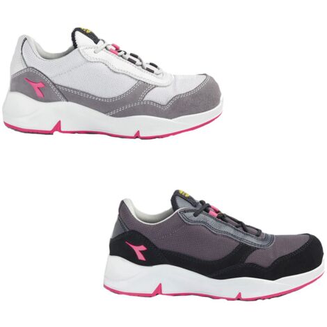 Scarpe antinfortunistiche donna Diadora Athena Text Low S1PL FO SR ESD - 42 - Grigio
