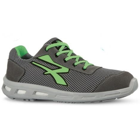 U-POWER Scarpe Antinfortunistiche Estive U Power Summer S1p Src Grigio/Verde 43