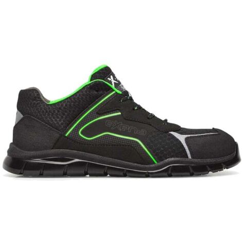 Scarpe antinfortunistiche Exena XR66 Route S1P SRC - 40 - Nero/Verde