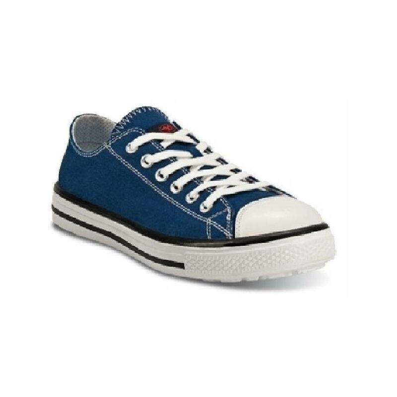 Image of Shoes scarpa bassa modello blues cotone rinforzato colore blu numero 46 blues-low/46 s1p src - Ftg Safety