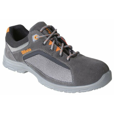 Scarpe antinfortunistiche in pelle scamosciata inserti in mesh S1P Beta 7213FG - 40