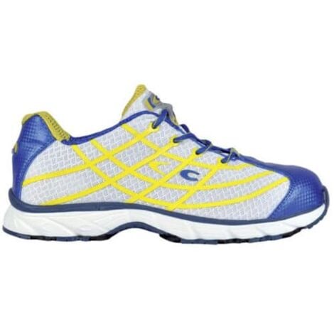 SCARPE ANTINFORTUNISTICHE LAVORO BASSE SCARPA COFRA ALIEN WHITE S1 P SRC TG 42