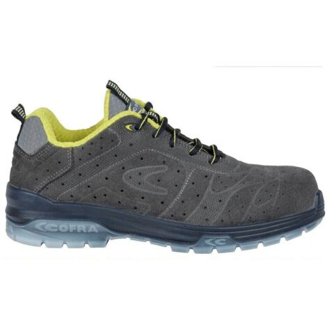 SCARPE ANTINFORTUNISTICHE LAVORO BASSE SCARPA COFRA MORANDI GREY S1 P SRC TG 39