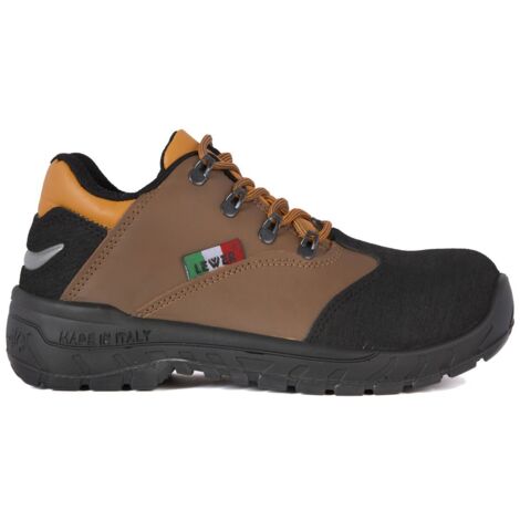 Scarpe antinfortunistiche Lewer High Frequency 500 S3 SRC - 43 - Marrone