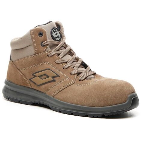 Scarpe Antinfortunistiche Lotto Race 400 Mid T8142 S3 SRC Toffee Brown  41
