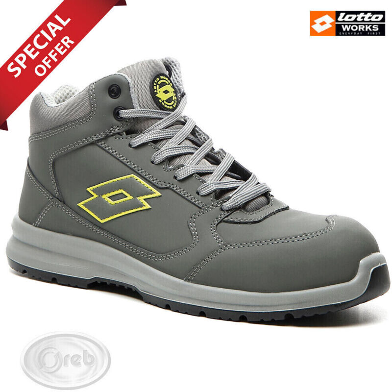 Scarpe antinfortunistiche lotto works race 200 mid...
