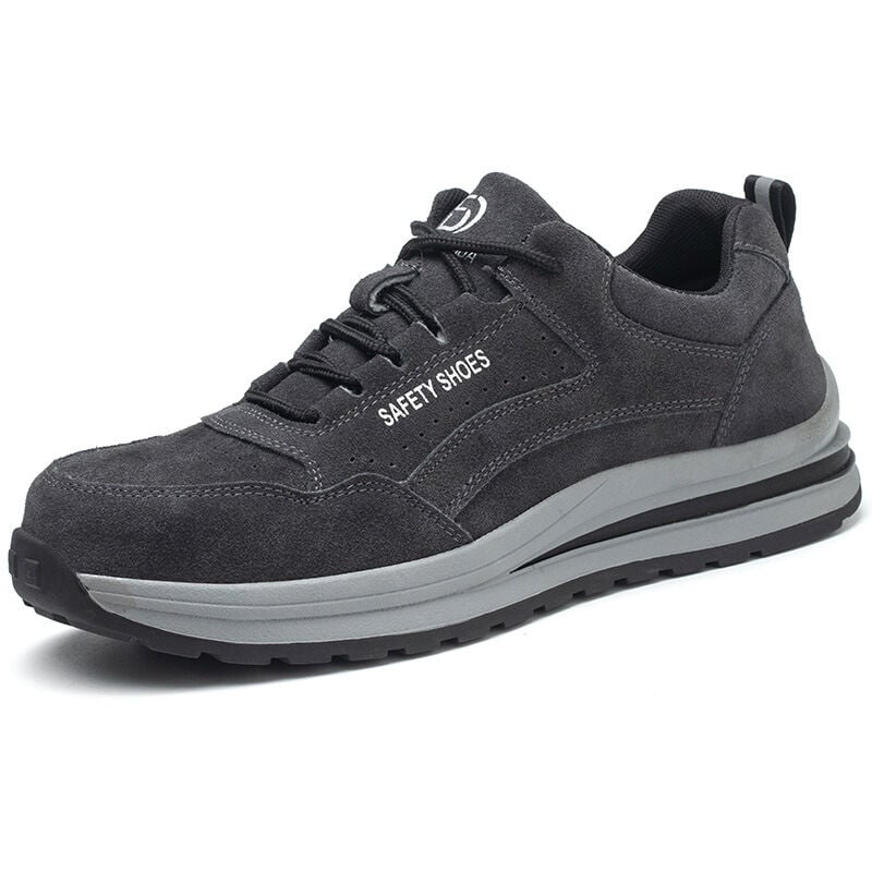 Image of Scarpe antinfortunistiche per uomo e donna Scarpe da lavoro Scarpe antinfortunistiche Scarpe leggere traspiranti Puntale protettivo in acciaio (42EU)