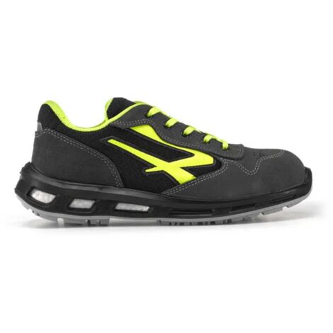 Scarpe antinfortunistiche professionali U-Power S1P RL20386 con dettagli gialli - 43