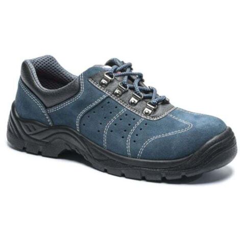 Scarpe antinfortunistiche S1P ventilate Portwest Steelite Trainer Blu 38