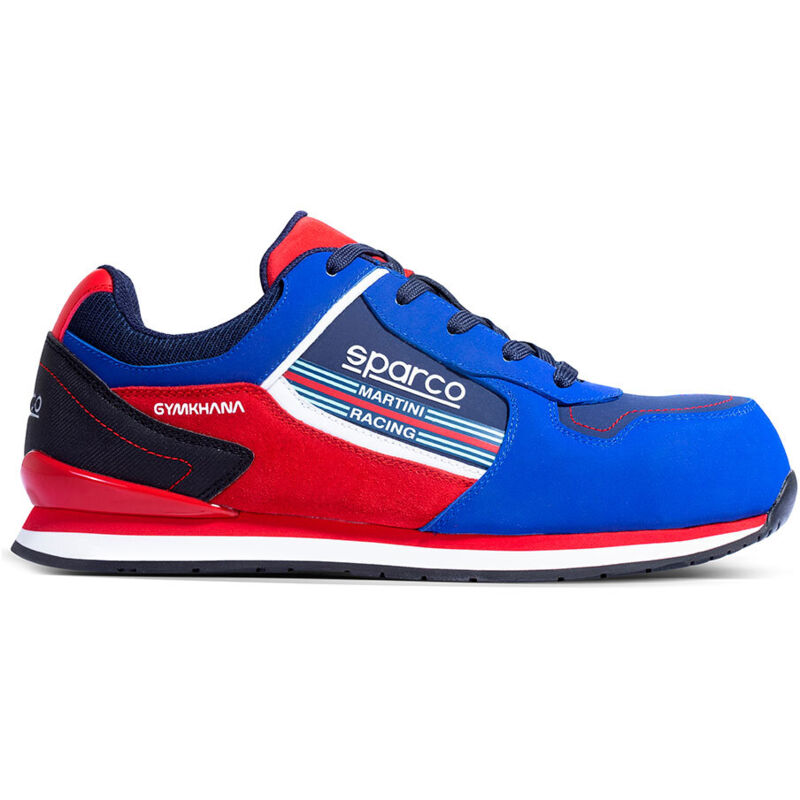 Sparco Weiß Sicherheitsschuh Gymkhana Martini Racing Montecarlo Esd S3 Src Hro (Blau/Rot)