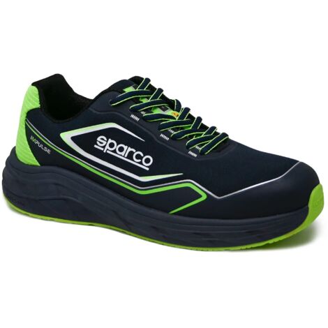 Scarpe Antinfortunistiche Sparco Impulse Willen S1PS Nero/Verde 41