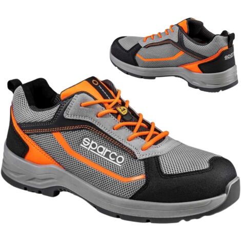 Scarpe Antinfortunistiche Sparco Pato S1P ESD Grigio/Arancione 42