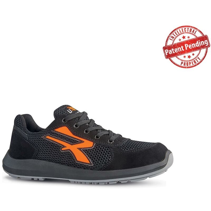U-power - Chaussures de sécurité basses atos esd S1P src - Noir/Orange 48