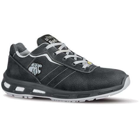 SCARPE ANTINFORTUNISTICHE BIANCHE MOD. SILVER SENZA LACCI TG.41