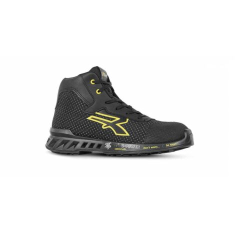 Scarpe Antinfortunistiche U Power Joe S3  Linea Red Leve Nero/Giallo 37