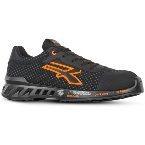 U-POWER Scarpe Antinfortunistiche U Power Peter S3 Linea RedLeve Nero/Arancio 44
