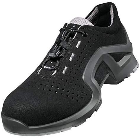 Scarpe antinfortunistiche Uvex 1 S1 SRC ESD 85118 - 44 - Nero/Grigio