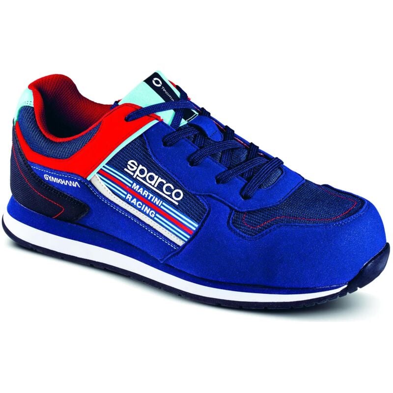 Chaussures de sécurité Sparco gymkhana martini racing martini esd S1P src hro (bleu/rouge)