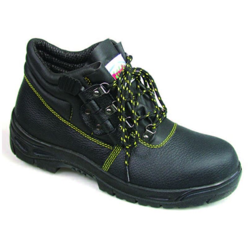 Protexio - Scarpa da lavoro alta in pelle s1p