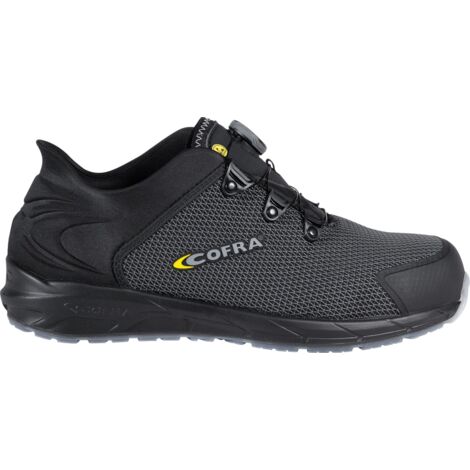 Scarpe Cofra Performance Aerobic ESD S3S FO SR Nero 46