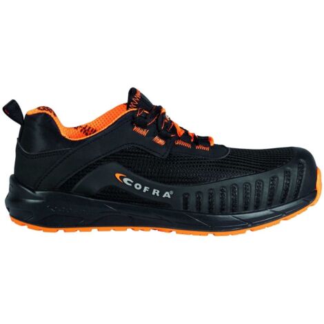 Scarpe Cofra Performance Globet S1PS FO SR Nero/Arancione 40
